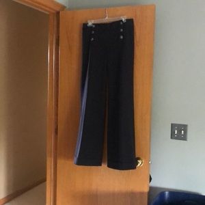 EUC express wide leg sailor trouser pants